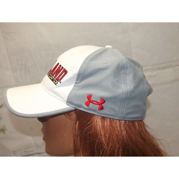 University of Maryland Terrapins Under Armour Hat Terps NCAA Lightweight Unisex - Picture 3 of 6